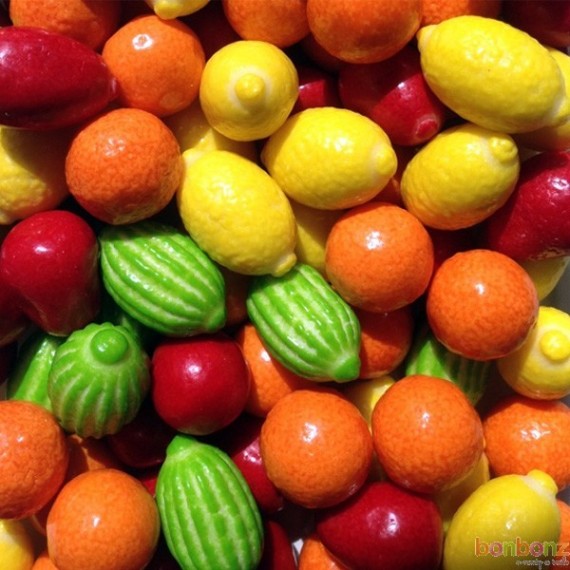 Chewing gum mix aux fruits