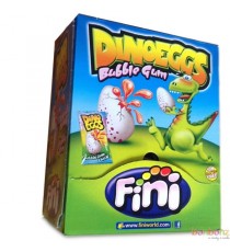 Dino eggs Bubble Gum (coeur liquide) - 20 pieces - Bonbons Fini