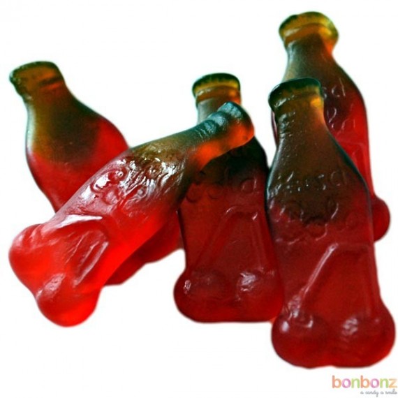 Bonbon bouteille au cola - Huer
