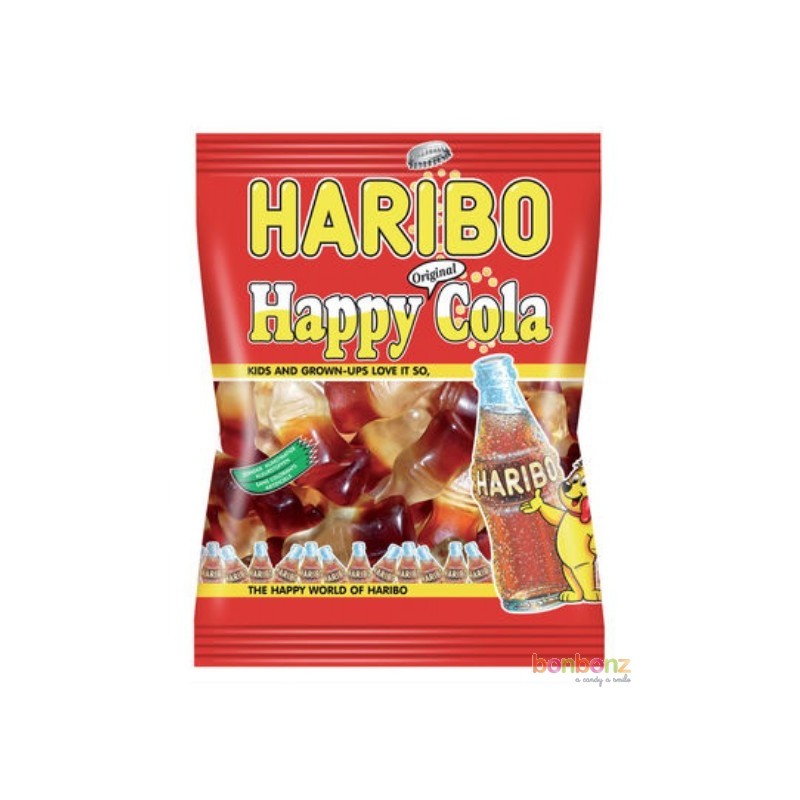 bonbons Haribo, bouteille de coca,confiserie cola,mini bouteille