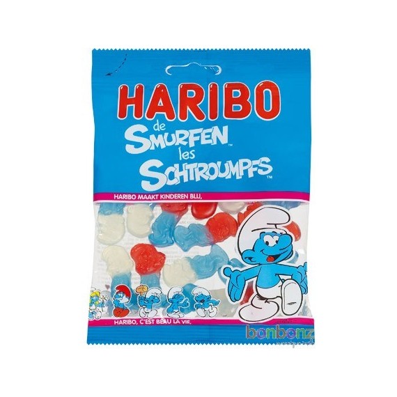Haribo Schtroumpfs en sachet de 75g