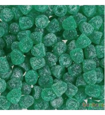 Gommes vertes à la menthe, bonbons  Joris - 1Kg