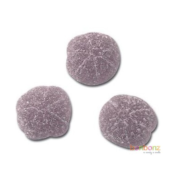 Gommes tendres à la violette enrobées de sucre fin - Bonbons Joris