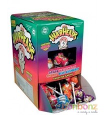 Sucette Mega Warheads + chewing gum - 4 pieces