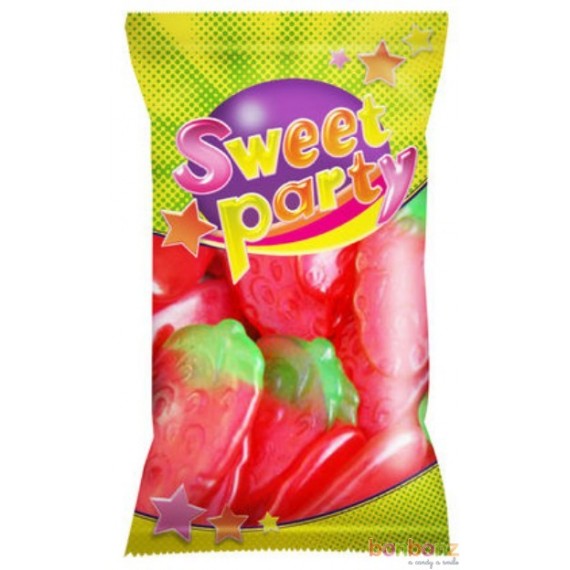Sweet Party fraises gélifiées - 16 x 100g