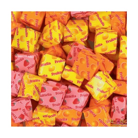 Fruit-tella Summer en vrac - bonbons au citron, orange, fraise