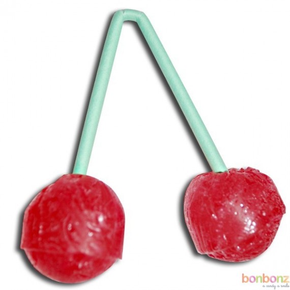 Sucettes cerise sans sucre ‑ Confiserie, bonbons en ligne ‑ CandyBulle