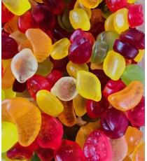 Bonbons fruits sans sucre - confiserie astra Sweets - sans sucre, contient du Stevia