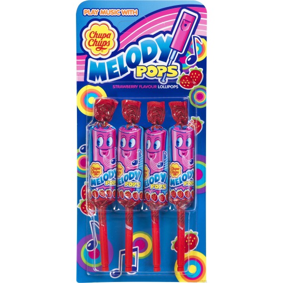 Sucettes Chupa Chups - Melody Pops - 15gr.