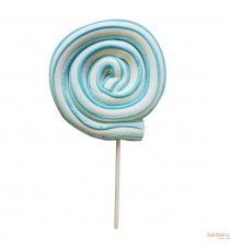 Sucette guimauve/marshmallow bleu - Lollywood Roller Pop bleu - 80g (SUR COMMANDE)