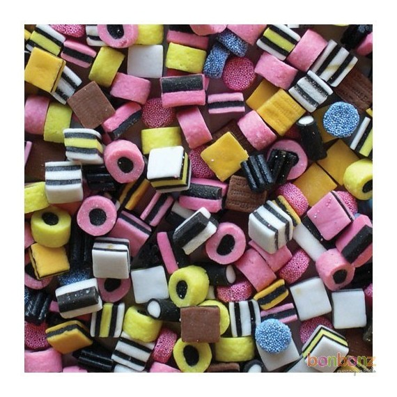 Liquorice Allsorts de Bassetts : de délicieux bonbons anglais à la réglisse  - Destination Angleterre