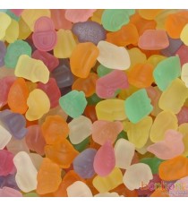 Gommes Confetti sans sucre  - Confiserie Joris