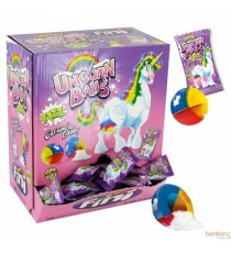 Licorne balls fizz Bubble Gum - 10 pieces - Bonbons Fini