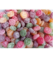 Bonbons sucre cuit aux saveurs de fruits - Lucky Sweet