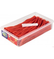 Bonbons rouges Lutti - Câbles à la fraise 