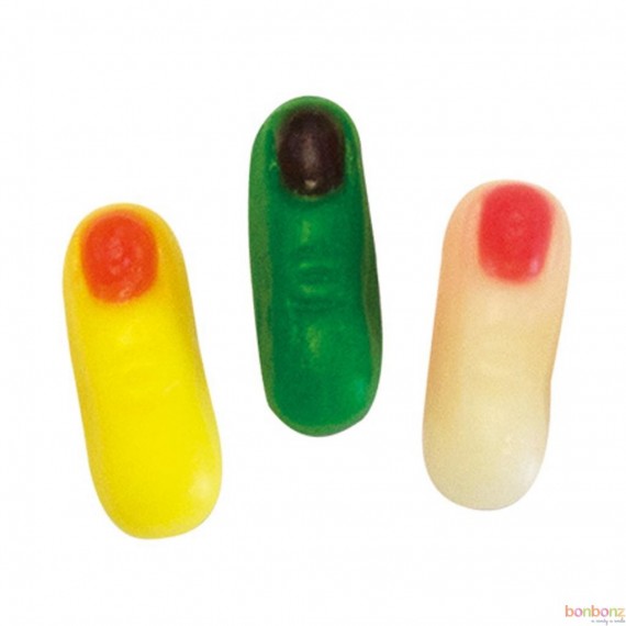 bonbons en forme de doigt, confiserie VIDAL, Halloween