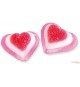 Bonbons coeur tricolore - Bonbons Fini - (8 à 10gr/pc)
