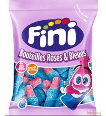 Bouteilles roses & bleus halal - 90gr - Bonbons Fini