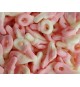 Lollywood colors tétine sucrée rose/blanc
