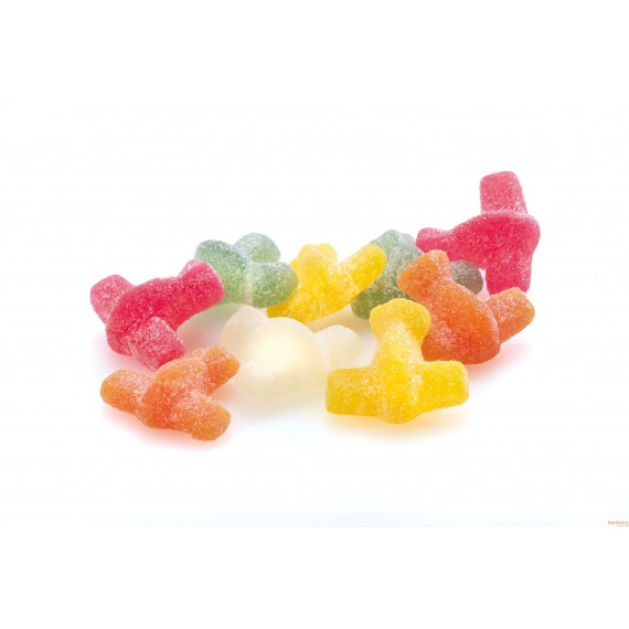 Avions citriques - Bonbons Geldhof - (6 à 8 gr/pc)