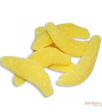 Bananes - bonbons Haribo, gommes au goût de banane