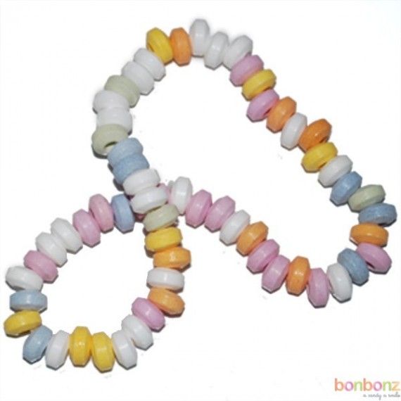 Colliers de bonbons en dextro multicolores - anniversaire enfant