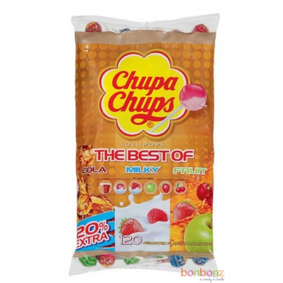 Chupa Chups - sucettes - best of fruit