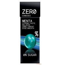 Zero Candies mint blue ice sans sucre - clip box - 32gr