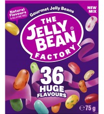 The Jelly Bean factory - 36 huge flavours - Haricots colorés - 75gr