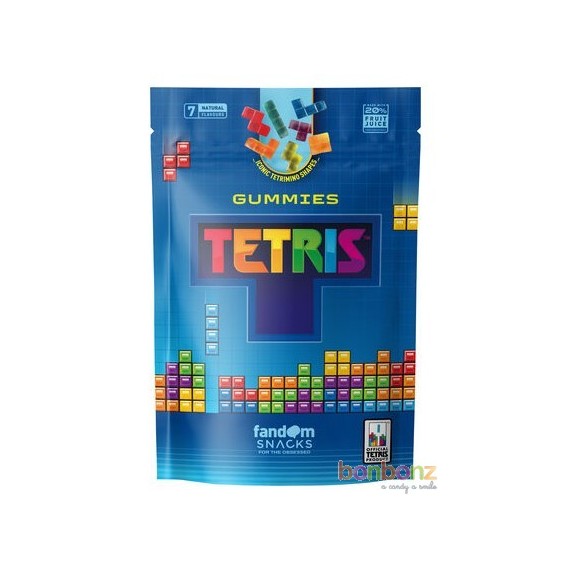 TETRIS gomme au fruit  - Snack 125gr