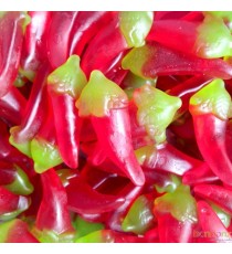 Bonbons piquants en forme de piments rouges - confiserie Fini