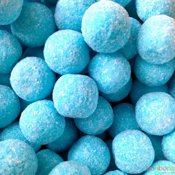 bonbons bleus, mûres, confiserie citrique, à sucer, aux fruits