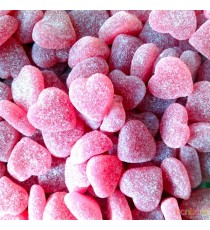 Coeur sucré rouge à la framboise - bonbons Haribo